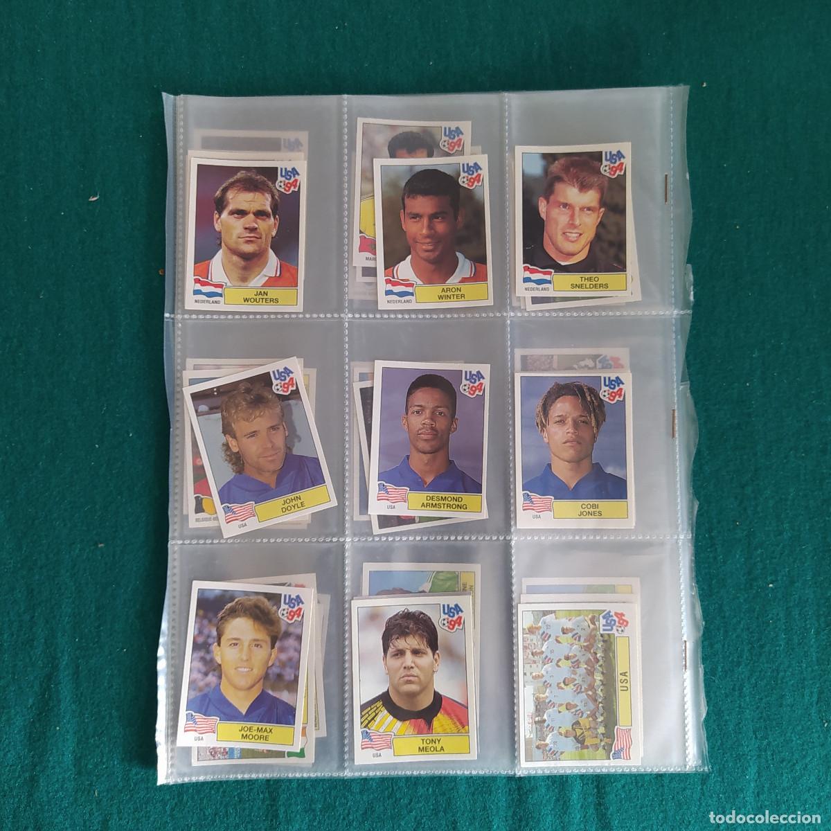 Cromos de Futebol: PANINI MUNDIAL USA 94 WORLD CUP 1994 LOTE DE 45 CROMOS