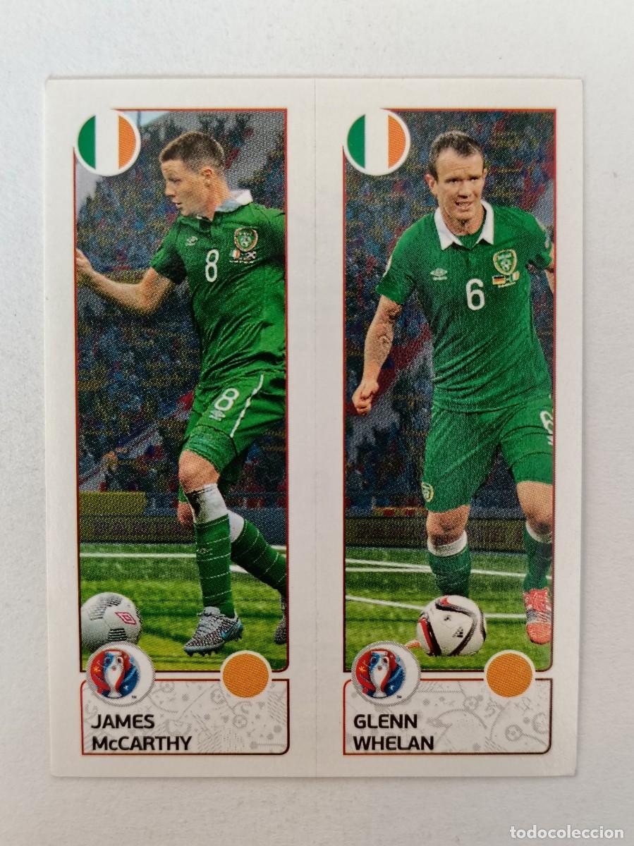 Cartes &agrave; collectionner de Football: #541 MCCARTHY-WHELAN (IRLANDA) EURO FRANCIA 2016 PANINI