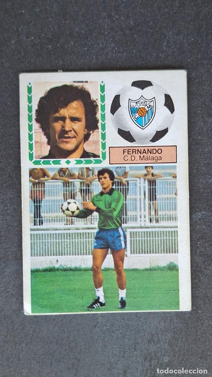 Cromos de F&uacute;tbol: L4 FERNANDO C. D. MALAGA LIGA ESTE 1983 1984 83 84 DESPEGADO RECUPERADO