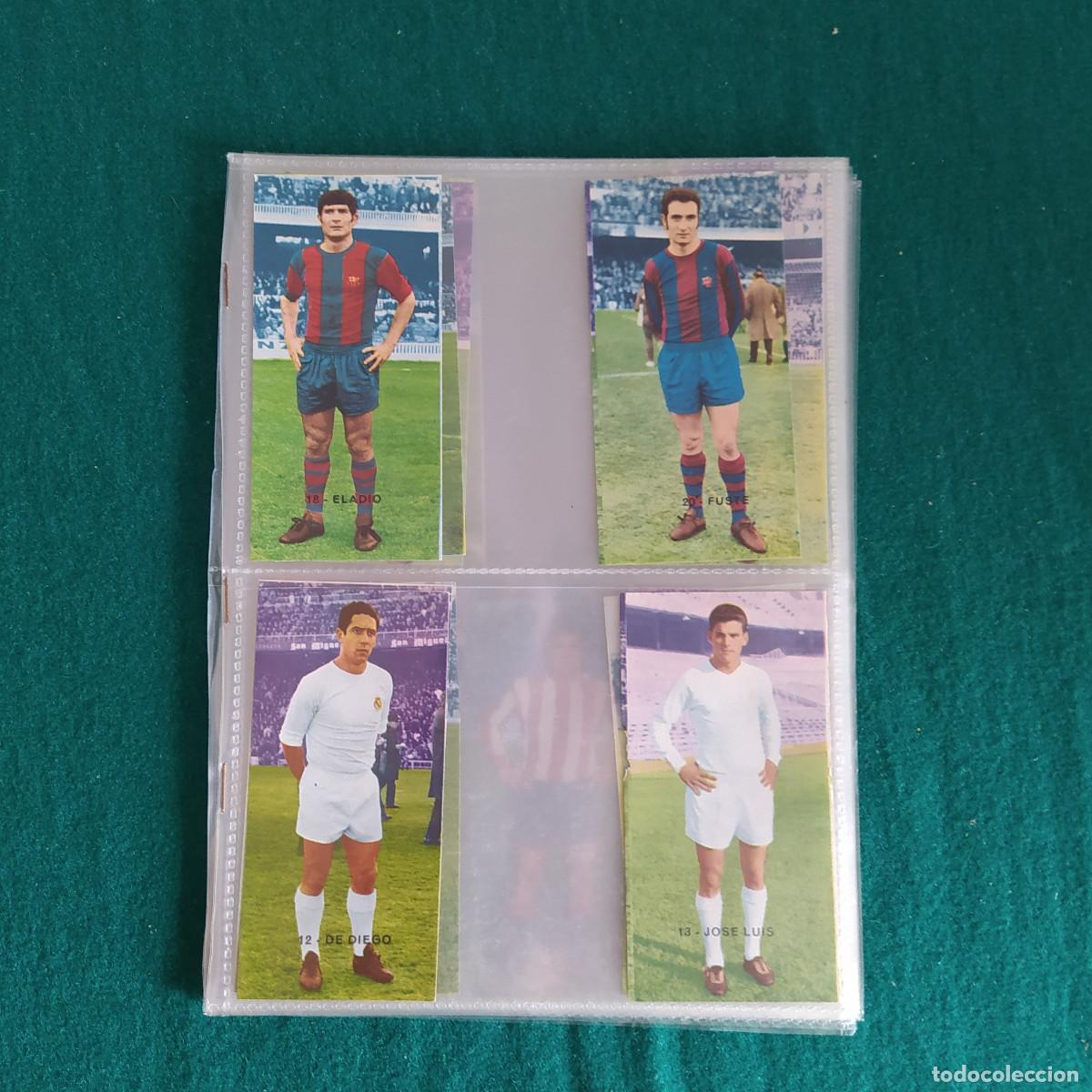 Cromos de F&uacute;tbol: 37 cromos 1968 editorial ruiz romero