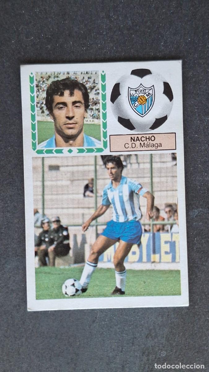 Cromos de F&uacute;tbol: L4 NACHO C. D. MALAGA LIGA ESTE 1983 1984 83 84 DESPEGADO RECUPERADO