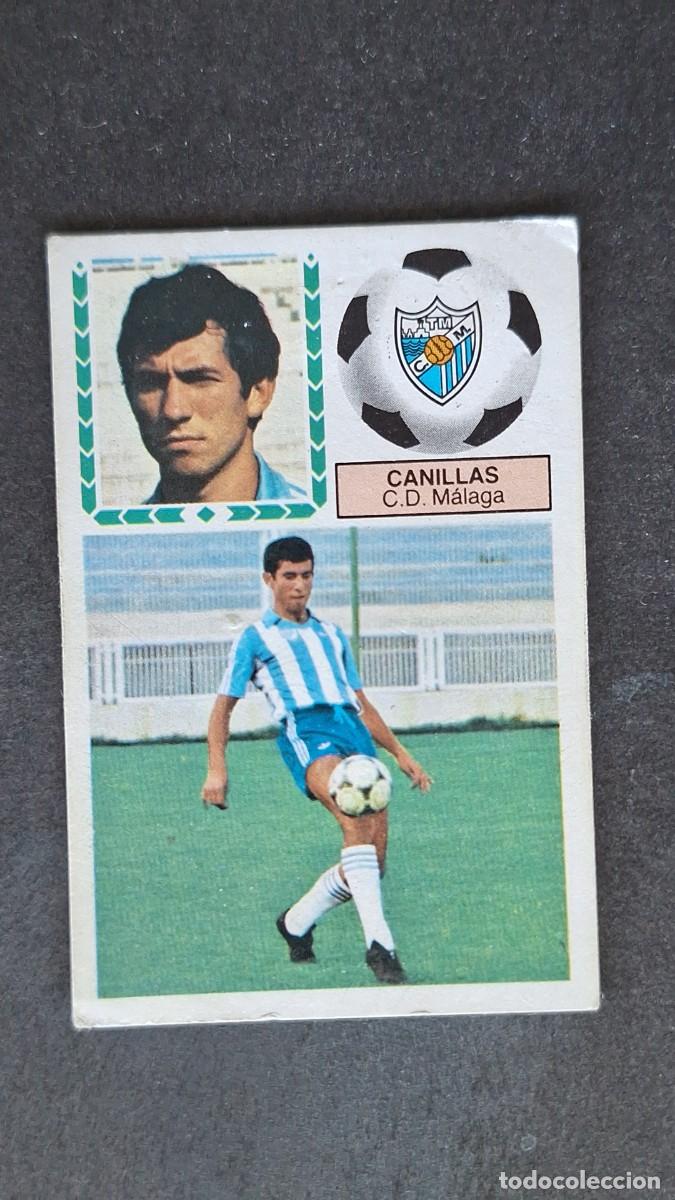 Football Stickers: L4 CANILLAS C. D. MALAGA LIGA ESTE 1983 1984 83 84 DESPEGADO RECUPERADO