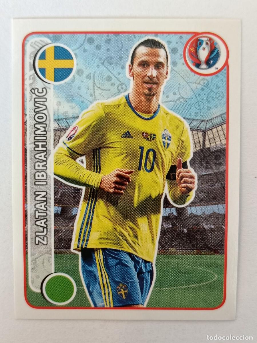 Cartes &agrave; collectionner de Football: #543 ZLATAN IBRAHIMOVIC (SUECIA) EURO FRANCIA 2016 PANINI