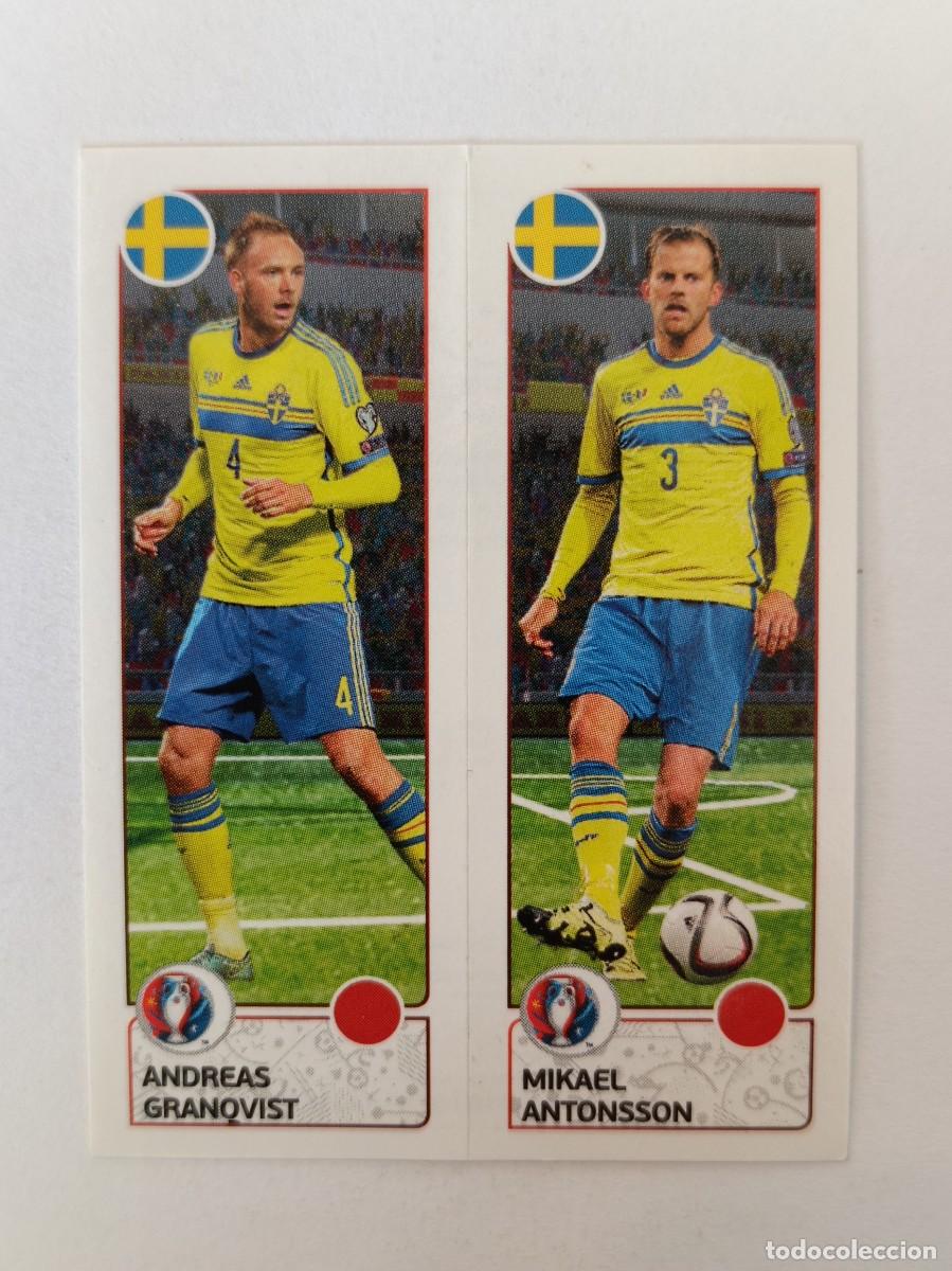 Cromos de F&uacute;tbol: #545 GRANQVIST-ANTONSSON (SUECIA) EURO FRANCIA 2016 PANINI
