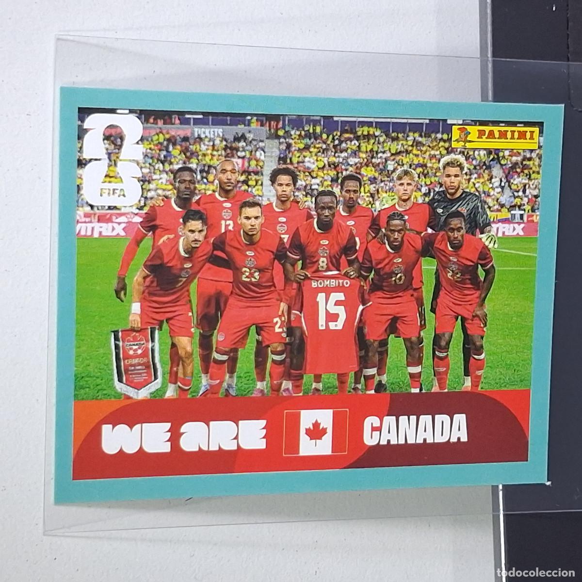 Cromos de F&uacute;tbol: A40 CAN13 TEAM PHOTO EQUIPO 13 CAN CANAD&Aacute; MUNDIAL FIFA WORLD CUP 2026 STICKER PANINI