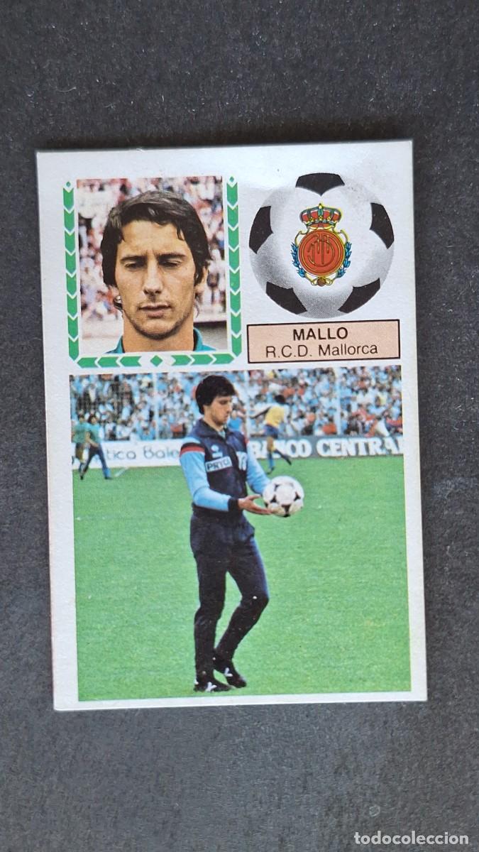 Cromos de F&uacute;tbol: L4 MALLO R. C. D. MALLORCA LIGA ESTE 1983 1984 83 84 DESPEGADO RECUPERADO