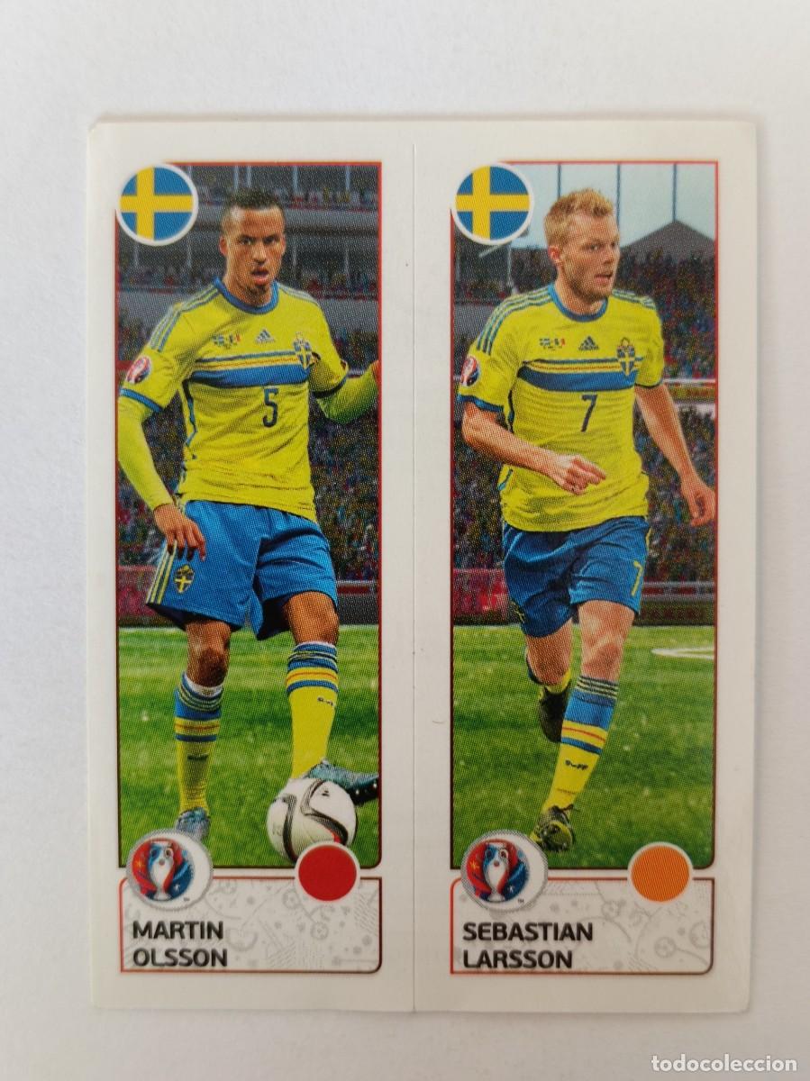 Cromos de F&uacute;tbol: #546 OLSSON-LARSSON (SUECIA) EURO FRANCIA 2016 PANINI