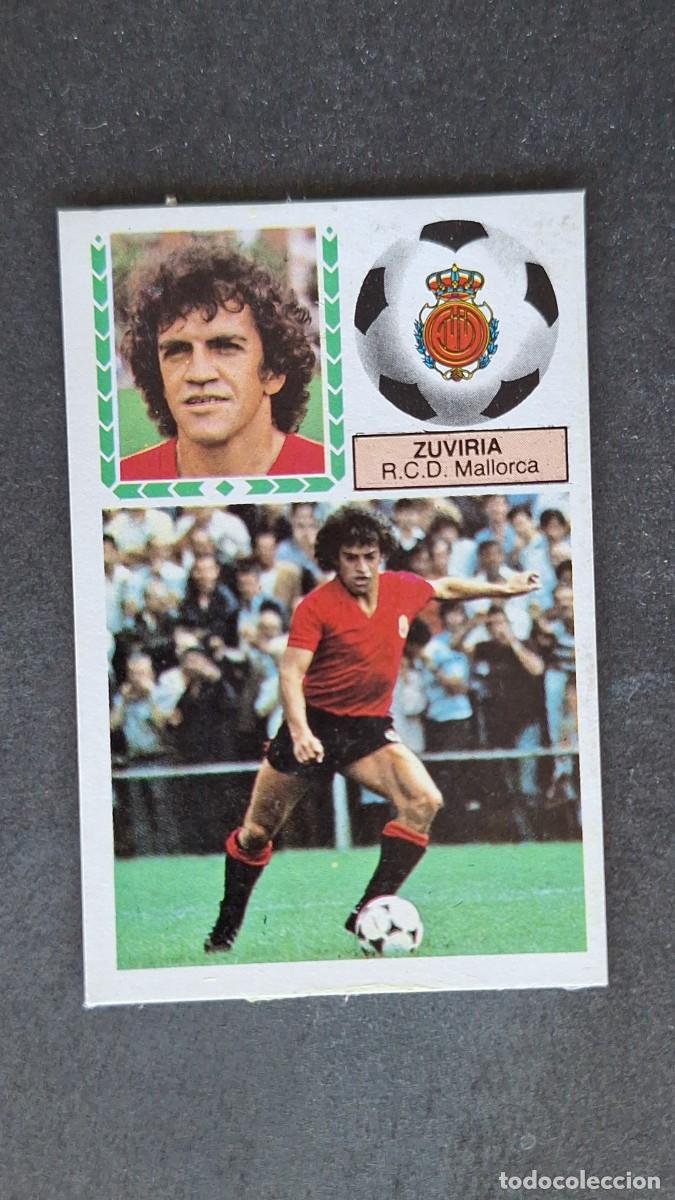 Cromos de F&uacute;tbol: L4 ZUVIRIA R. C. D. MALLORCA LIGA ESTE 1983 1984 83 84 DESPEGADO RECUPERADO