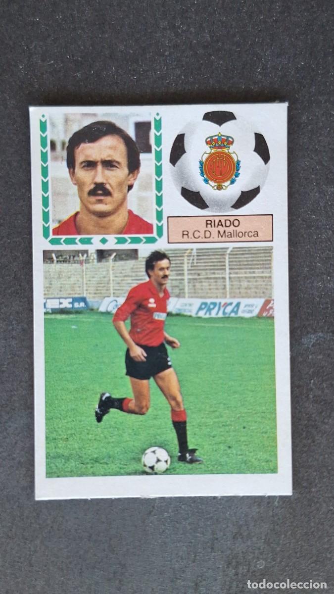 Cromos de F&uacute;tbol: L4 RIADO R. C. D. MALLORCA LIGA ESTE 1983 1984 83 84 DESPEGADO RECUPERADO