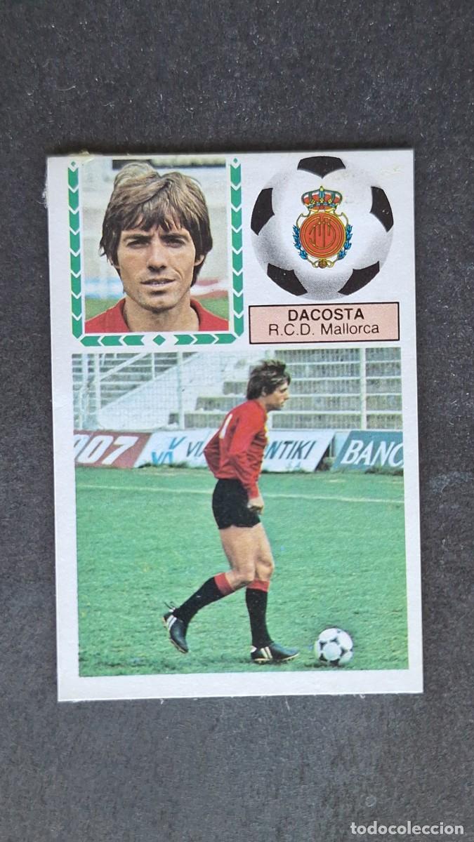 Cromos de F&uacute;tbol: L4 DACOSTA R. C. D. MALLORCA LIGA ESTE 1983 1984 83 84 DESPEGADO RECUPERADO