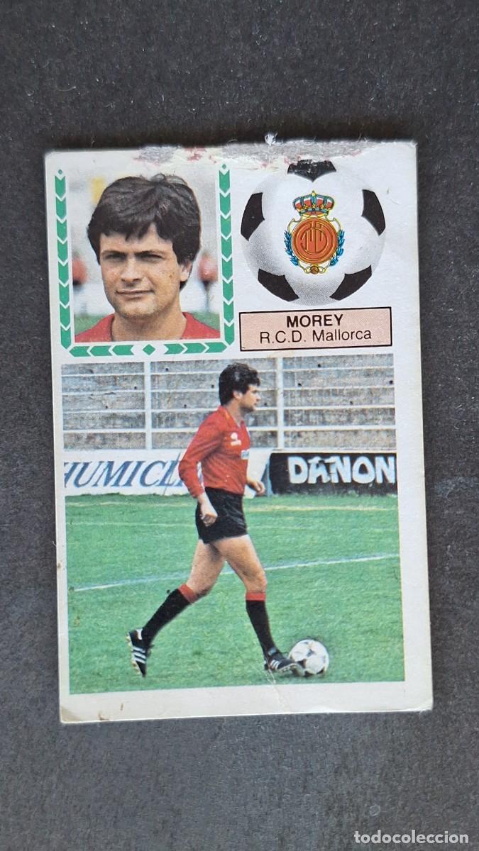 Cromos de F&uacute;tbol: L4 MOREY R. C. D. MALLORCA LIGA ESTE 1983 1984 83 84 DESPEGADO RECUPERADO