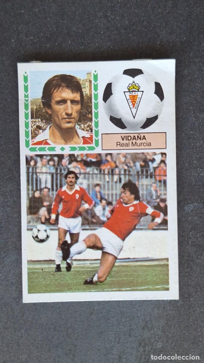 Cromos de F&uacute;tbol: L4 VIDA&Ntilde;A REAL MURCIA LIGA ESTE 1983 1984 83 84 DESPEGADO RECUPERADO