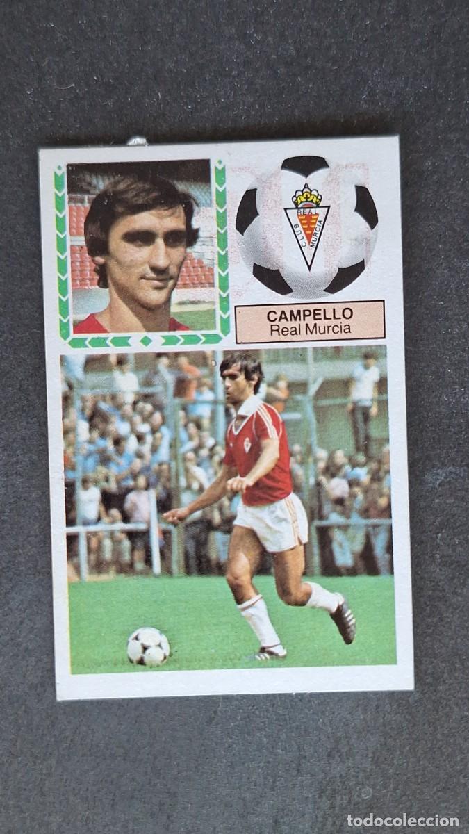 Cromos de F&uacute;tbol: L4 CAMPELLO REAL MURCIA LIGA ESTE 1983 1984 83 84 DESPEGADO RECUPERADO