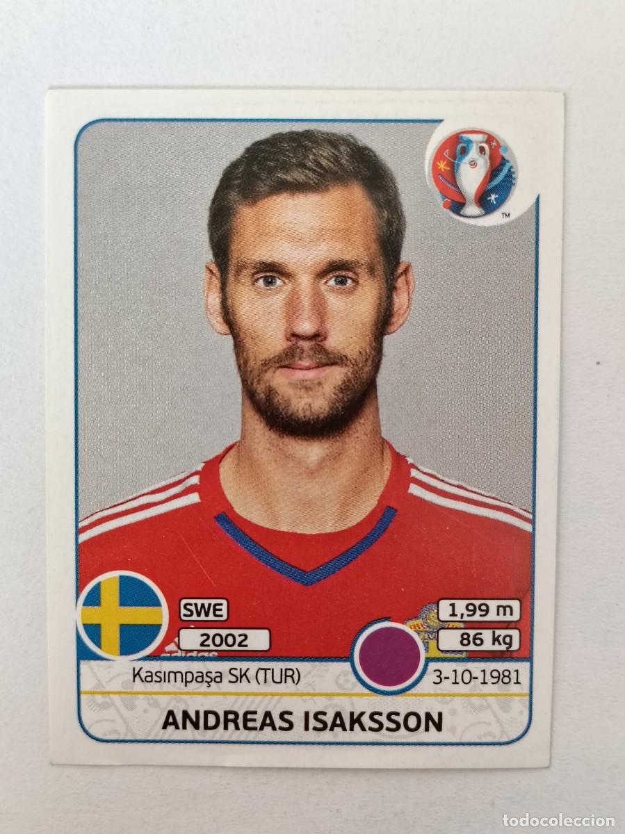 Cromos de F&uacute;tbol: #549 ANDREAS ISAKSSON (SUECIA) EURO FRANCIA 2016 PANINI