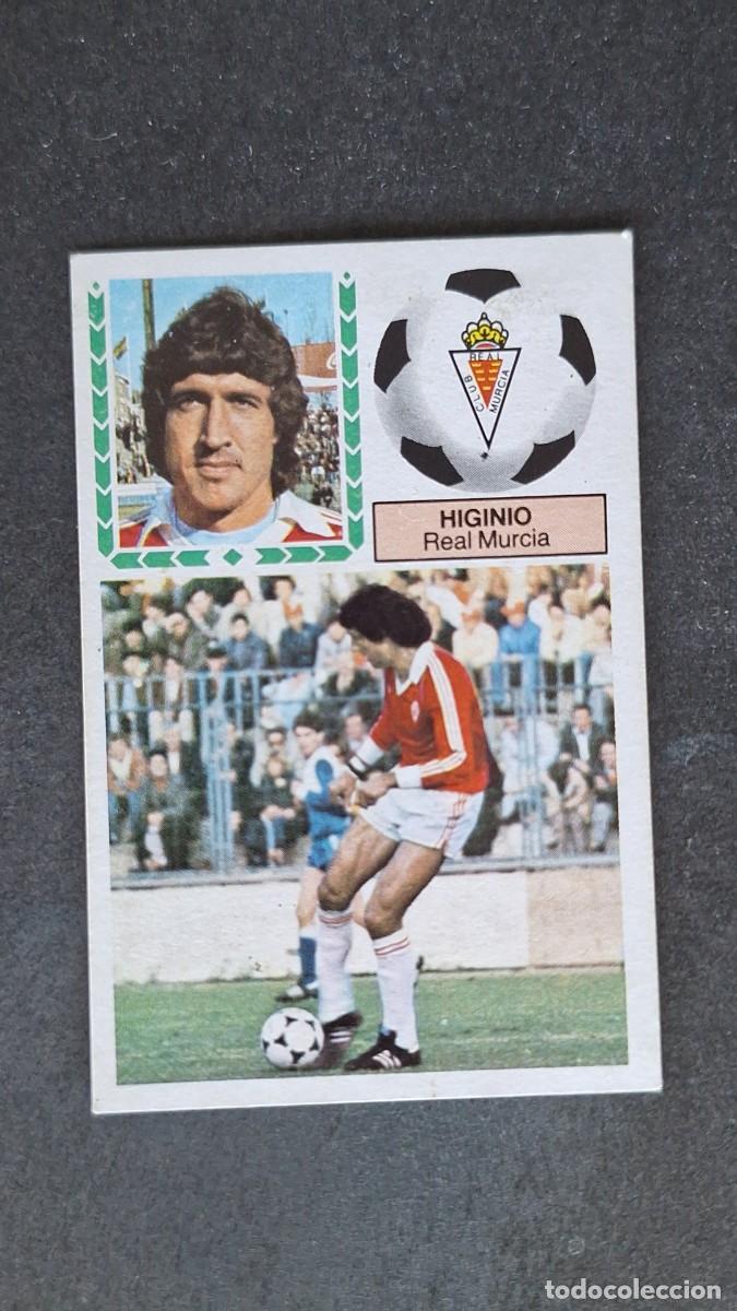 Cromos de F&uacute;tbol: L4 HIGINIO REAL MURCIA LIGA ESTE 1983 1984 83 84 DESPEGADO RECUPERADO