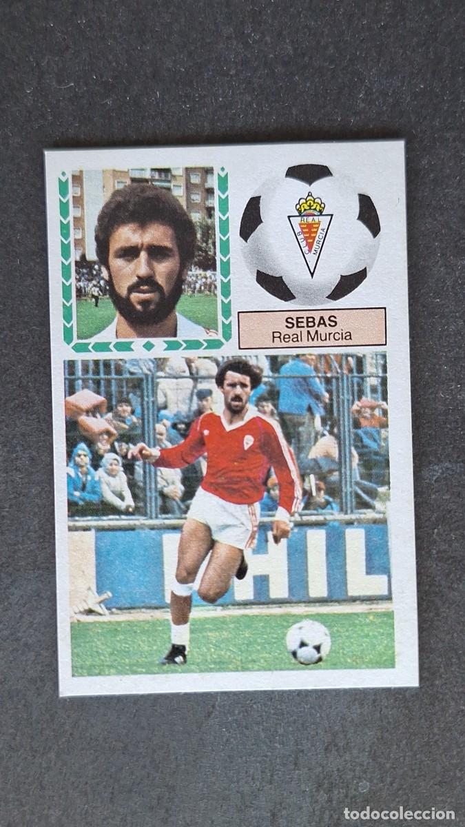 Cromos de F&uacute;tbol: L4 SEBAS REAL MURCIA LIGA ESTE 1983 1984 83 84 DESPEGADO RECUPERADO