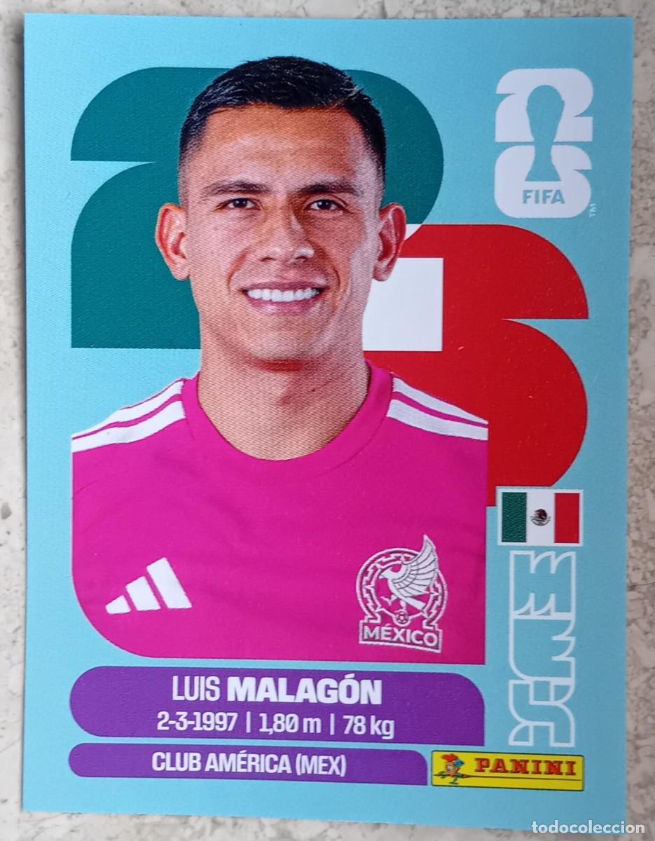 Cromos de F&uacute;tbol: Figurina Panini 2026 Cromo World Cup Usa Mundial 2026 Luis Malag&oacute;n Mexico n MEX 2