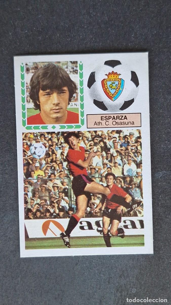 Cromos de F&uacute;tbol: L4 ESPARZA C. A. OSASUNA LIGA ESTE 1983 1984 83 84 DESPEGADO RECUPERADO