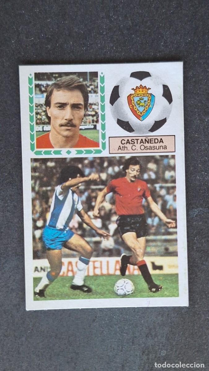 Cromos de F&uacute;tbol: L4 CASTA&Ntilde;EDA C. A. OSASUNA LIGA ESTE 1983 1984 83 84 DESPEGADO RECUPERADO
