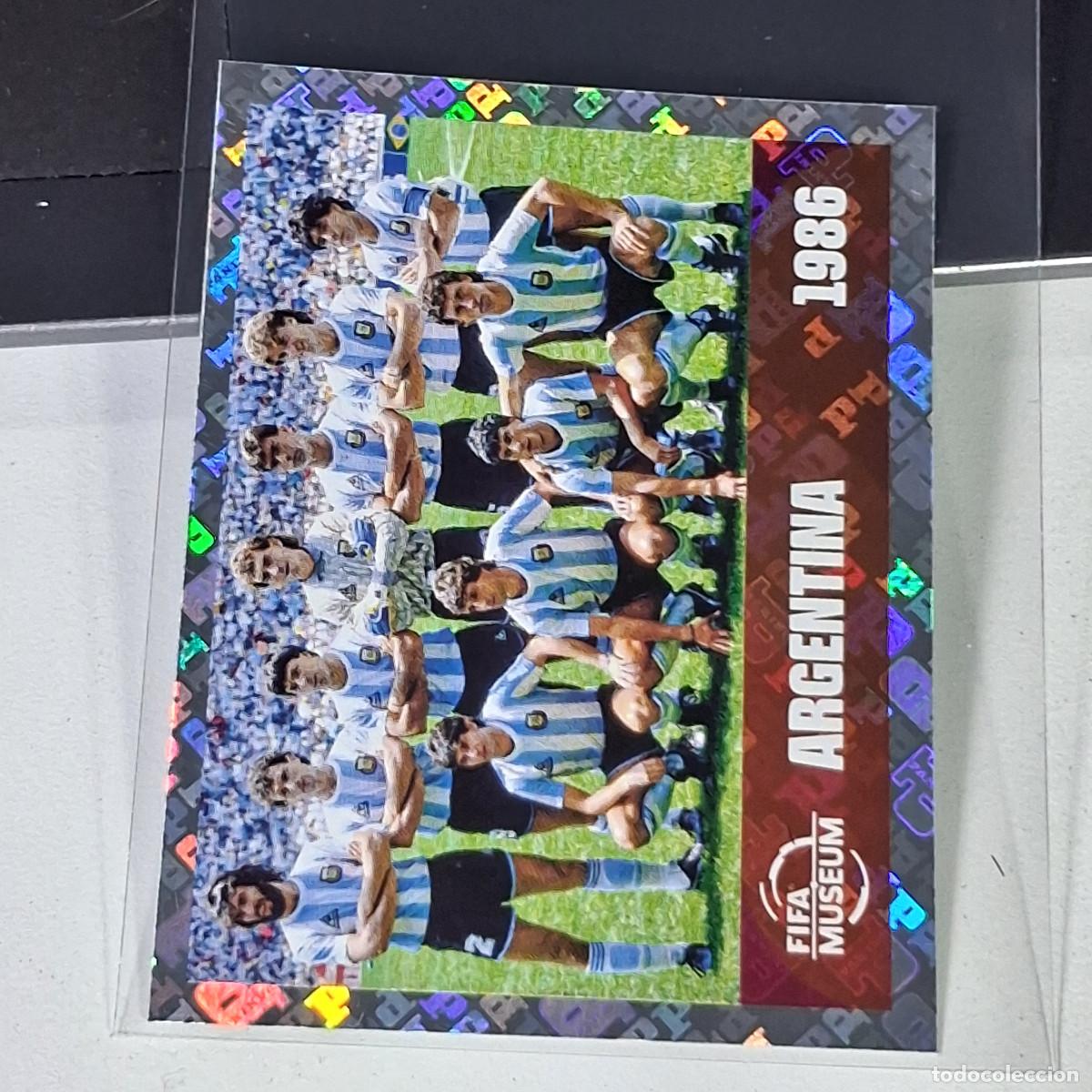 Football Stickers: A40 FWC14 ARGENTINA 1986 FIFA HISTORY FWC 14 MUNDIAL FIFA WORLD CUP 2026 STICKER PANINI