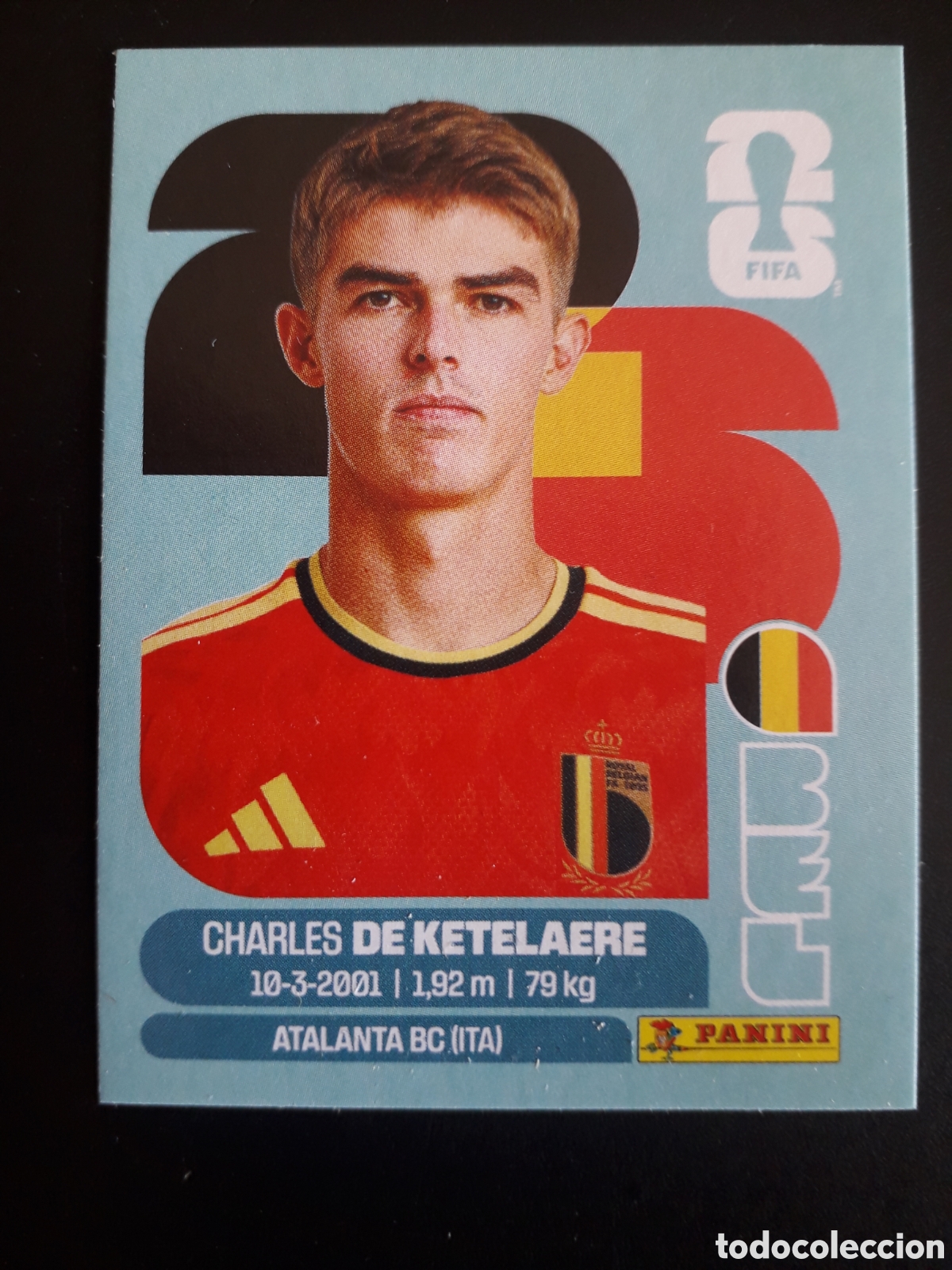 Football Stickers: DE KETELAERE B&Eacute;LGICA BEL 17 MUNDIAL F&Uacute;TBOL 2026 FIFA WORLD CUP PANINI SIN PEGAR PEDIDO M&Iacute;NIMO 3&euro;