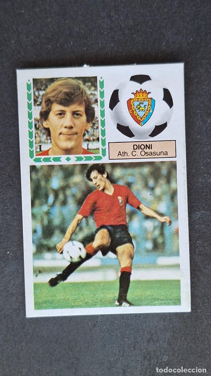 Football Stickers: L4 DIONI C. A. OSASUNA LIGA ESTE 1983 1984 83 84 DESPEGADO RECUPERADO