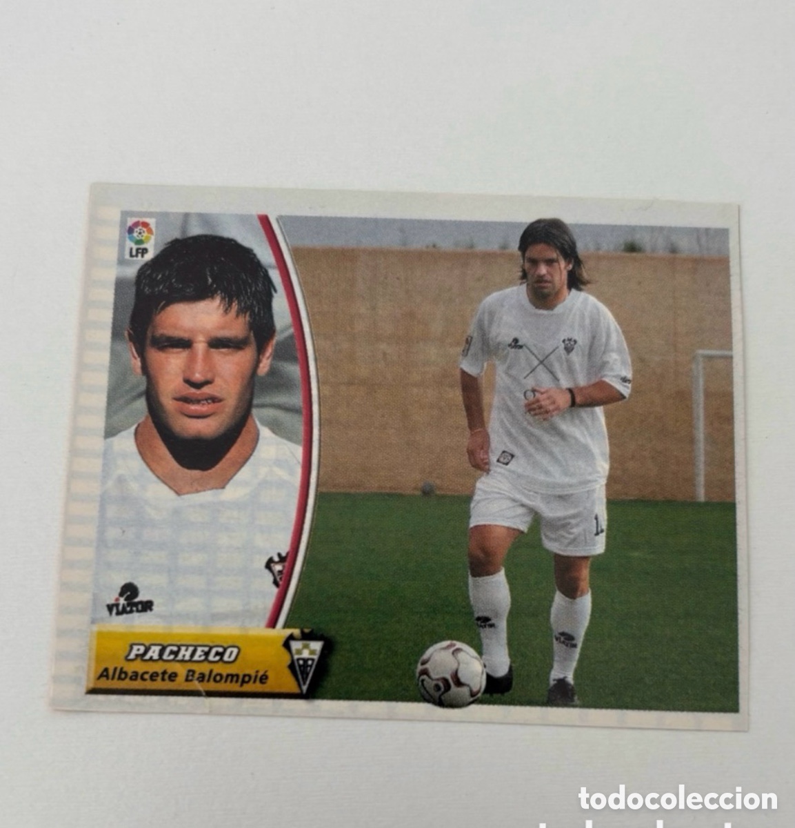 Cromos de Futebol: PACHECO FICHAJE 43 ALBACETE LIGA ESTE 03 04 RECORTADO 2003 2004