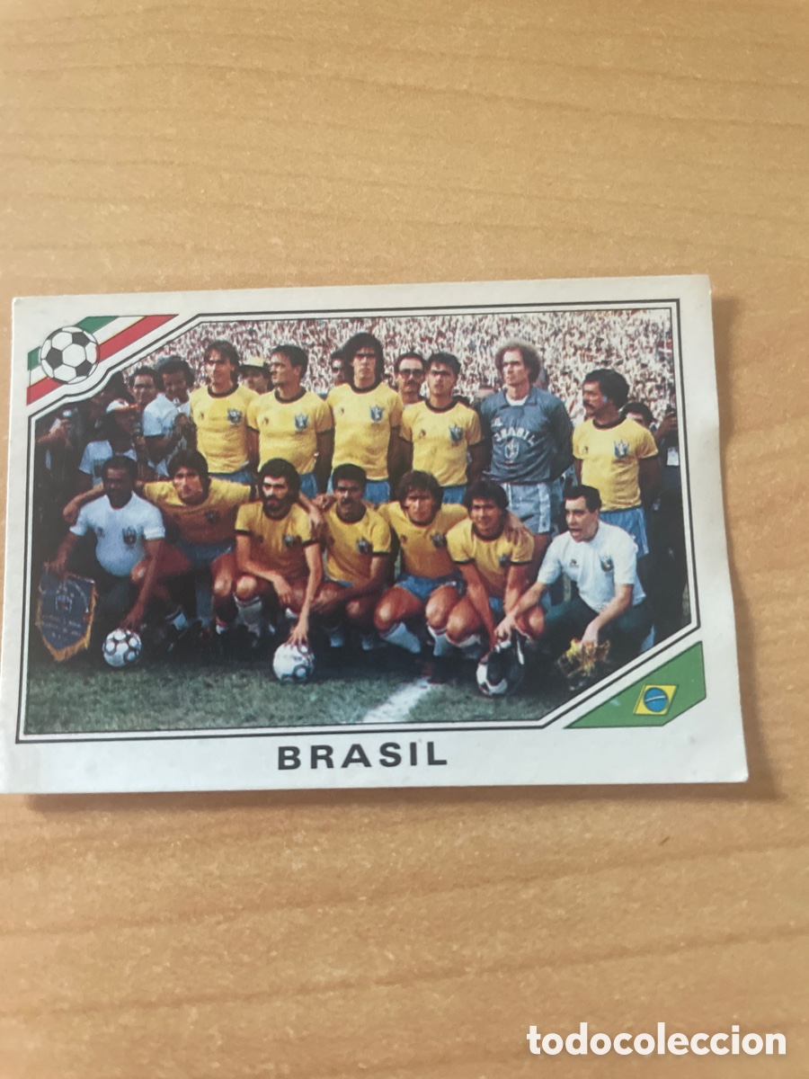 Football Stickers: Cromo Brasil Mundial 86