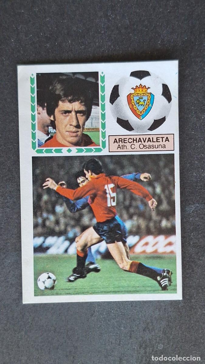 Football Stickers: L4 ARECHAVALETA C. A. OSASUNA LIGA ESTE 1983 1984 83 84 DESPEGADO RECUPERADO