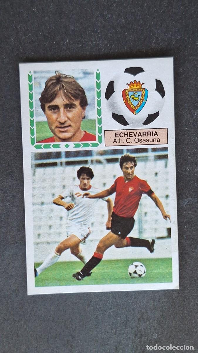 Cromos de F&uacute;tbol: L4 ECHEVARRIA C. A. OSASUNA LIGA ESTE 1983 1984 83 84 DESPEGADO RECUPERADO
