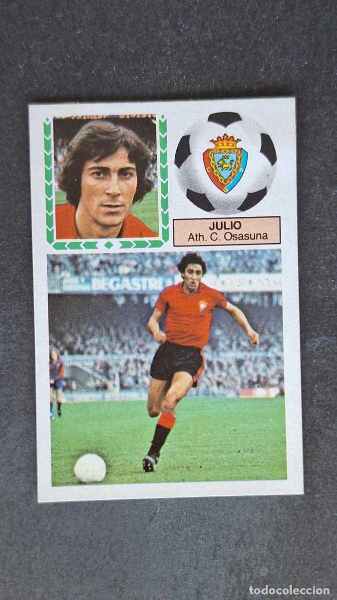Cromos de F&uacute;tbol: L4 JULIO C. A. OSASUNA LIGA ESTE 1983 1984 83 84 DESPEGADO RECUPERADO