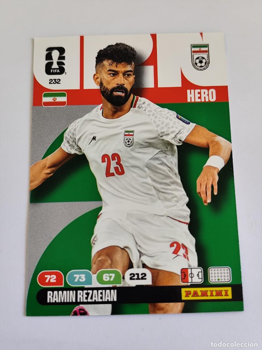 Cromos de F&uacute;tbol: FIFA WORLD CUP 2026 PANINI ADRENALYN XL 232 RAMIN REZAEIAN - HERO IRAN