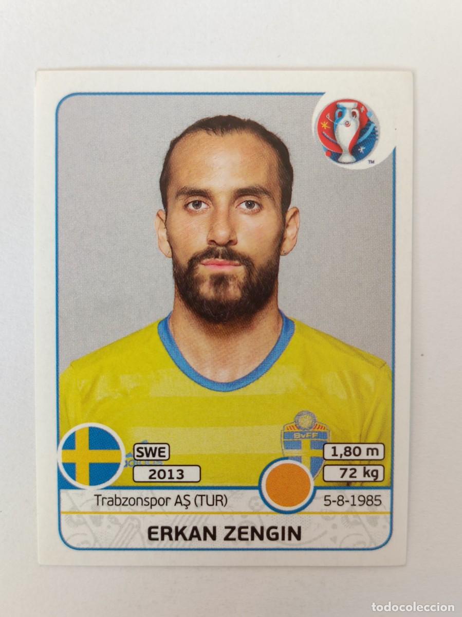 Cromos de F&uacute;tbol: #563 ERKAN ZENGIN (SUECIA) EURO FRANCIA 2016 PANINI