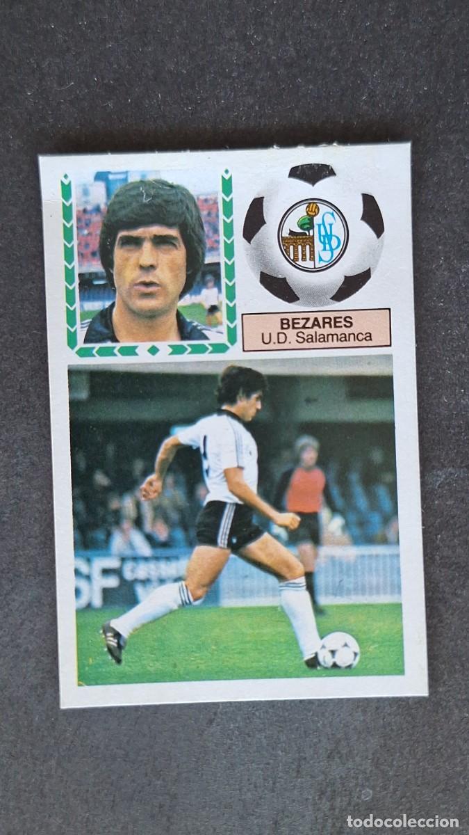 Cromos de F&uacute;tbol: L4 BEZARES U. D. SALAMANCA LIGA ESTE 1983 1984 83 84 DESPEGADO RECUPERADO
