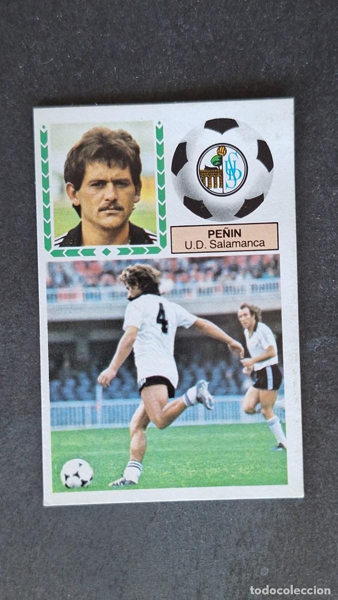 Cromos de F&uacute;tbol: L4 PE&Ntilde;IN U. D. SALAMANCA LIGA ESTE 1983 1984 83 84 DESPEGADO RECUPERADO