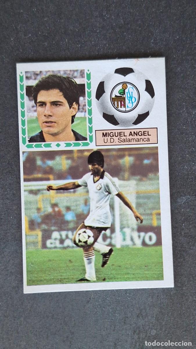 Cromos de F&uacute;tbol: L4 MIGUEL ANGEL U. D. SALAMANCA LIGA ESTE 1983 1984 83 84 DESPEGADO RECUPERADO