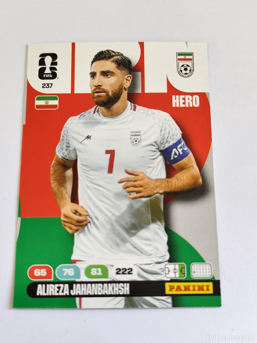Cromos de F&uacute;tbol: FIFA WORLD CUP 2026 PANINI ADRENALYN XL 237 ALIREZA JAHANBAKHSH - HERO IRAN