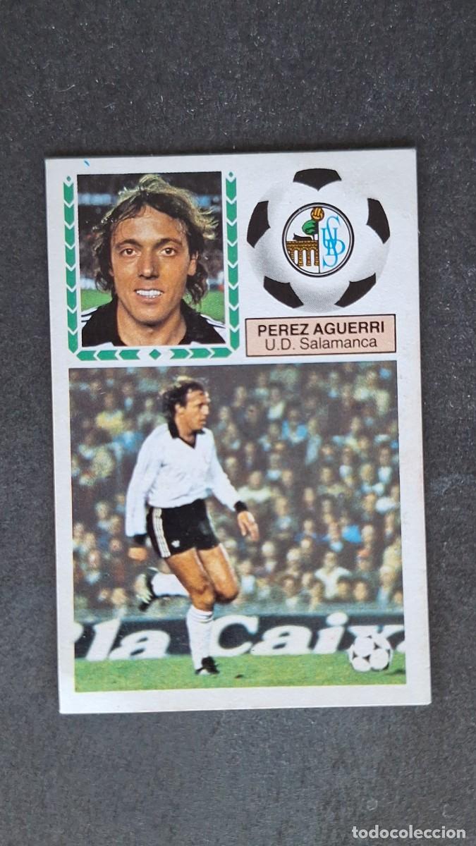 Figurine di Calcio: L4 PEREZ AGUERRI U. D. SALAMANCA LIGA ESTE 1983 1984 83 84 DESPEGADO RECUPERADO