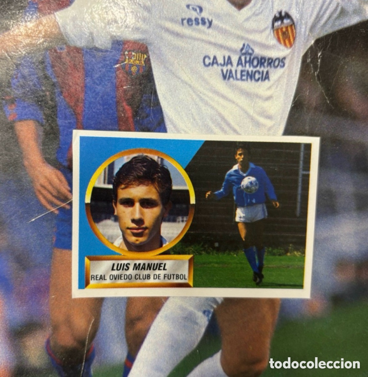 Cromos de Futebol: LUIS MANUEL OVIEDO LIGA ESTE 88 89 RECUPERADO MUY DIFICIL 1988 1989