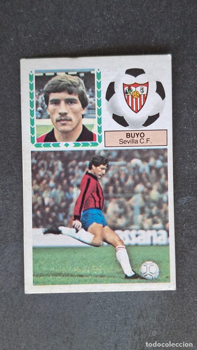 Fu&szlig;ball-Sticker: L4 BUYO SEVILLA C. F. LIGA ESTE 1983 1984 83 84 DESPEGADO RECUPERADO