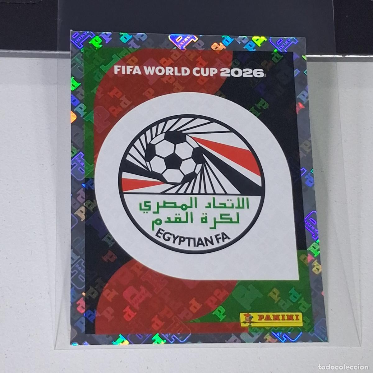 Cromos de F&uacute;tbol: A40 EGY 1 EGY1 ESCUDO EGYPTO EGYPT EGY MUNDIAL FIFA WORLD CUP 2026 STICKER PANINI