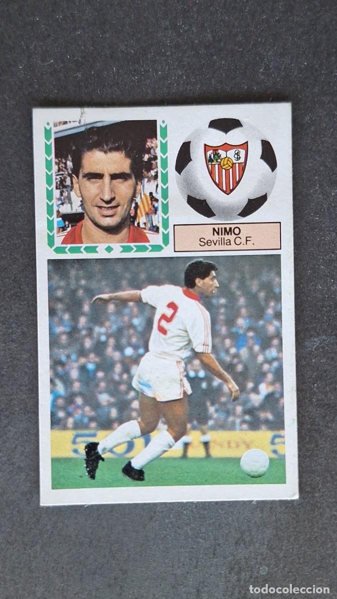 Fu&szlig;ball-Sticker: L4 NIMO SEVILLA C. F. LIGA ESTE 1983 1984 83 84 DESPEGADO RECUPERADO