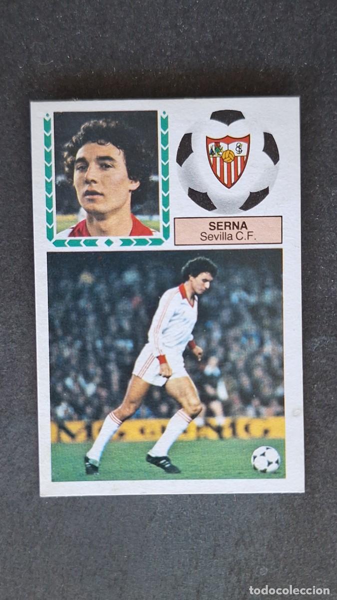 Football Stickers: L4 SERNA SEVILLA C. F. LIGA ESTE 1983 1984 83 84 DESPEGADO RECUPERADO