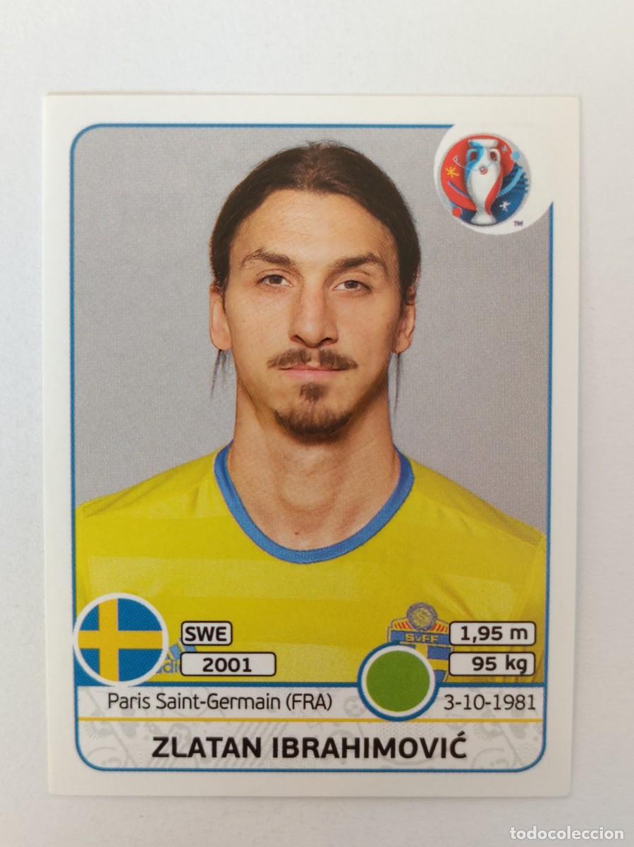 Fu&szlig;ball-Sticker: #567 ZLATAN IBRAHIMOVIC (SUECIA) EURO FRANCIA 2016 PANINI