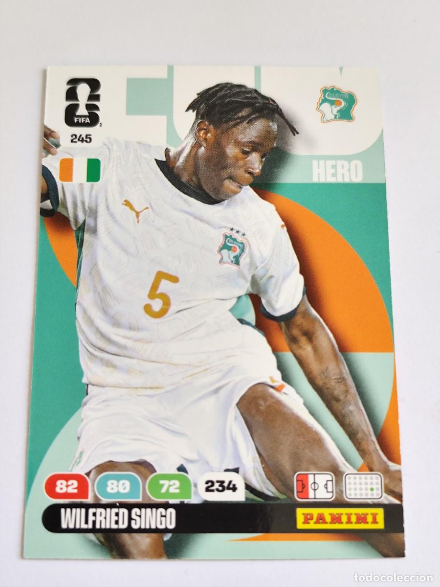 Fu&szlig;ball-Sticker: FIFA WORLD CUP 2026 PANINI ADRENALYN XL 245 WILFRIED SINGO - HERO COSTA DE MARFIL