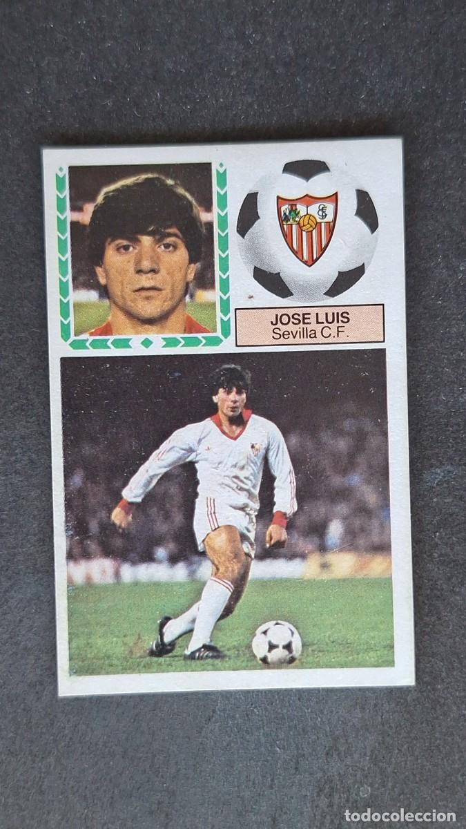 Fu&szlig;ball-Sticker: L4 JOSE LUIS SEVILLA C. F. LIGA ESTE 1983 1984 83 84 DESPEGADO RECUPERADO