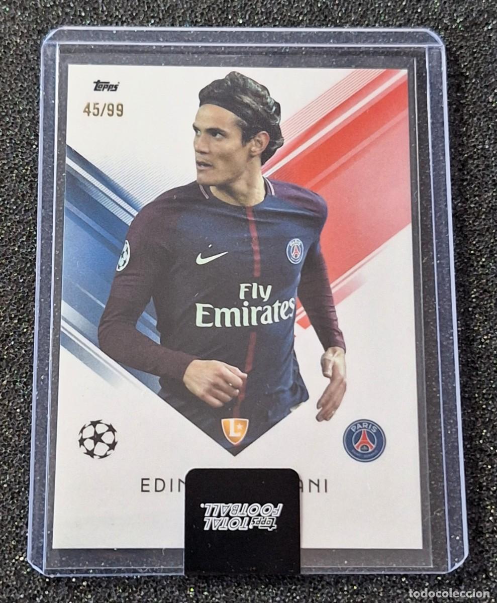 Fu&szlig;ball-Sticker: Edinson Cavani Paris Saint-Germain PSG Topps Total Football 45/99