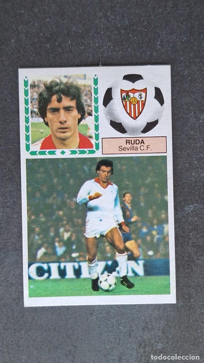 Fu&szlig;ball-Sticker: L4 RUDA SEVILLA C. F. LIGA ESTE 1983 1984 83 84 DESPEGADO RECUPERADO