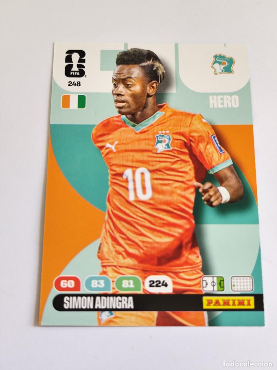 Figurine di Calcio: FIFA WORLD CUP 2026 PANINI ADRENALYN XL 248 SIMON ADINGRA - HERO COSTA DE MARFIL