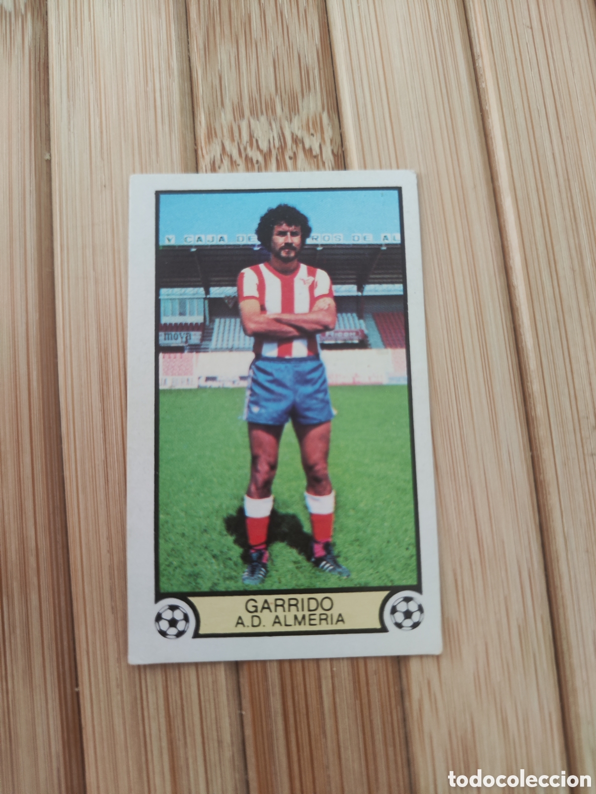Cartes &agrave; collectionner de Football: Este 79 80 sin pegar Almer&iacute;a Garrido